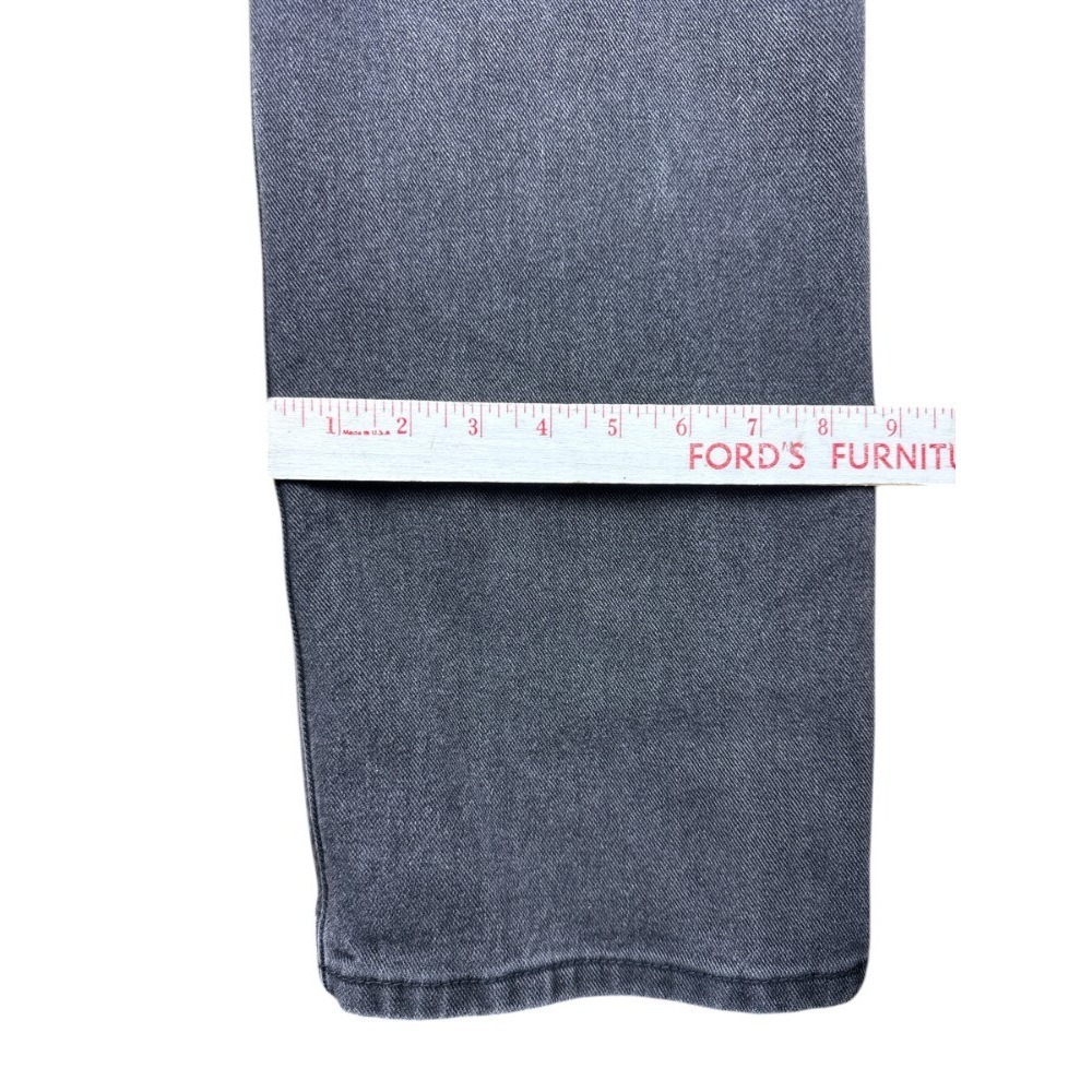 Insane Gene Crossover High Rise Straight Leg Jeans Charcoal Gray Women's Size‎ 3 - Picture 6 of 10